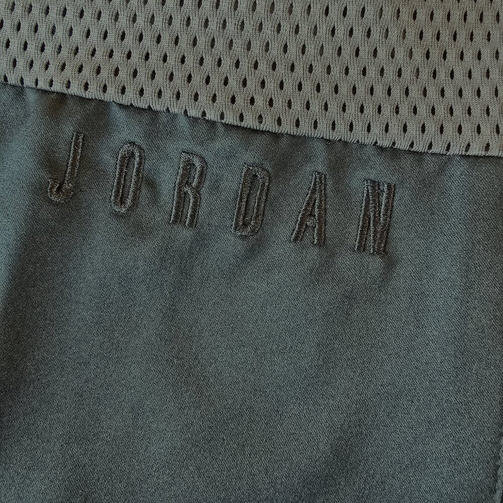 Jordan Utility Capsule Zip Dress Black Grey Mesh Snap Hem Small - Picture 11 of 16